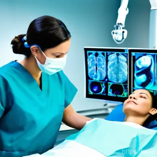 Home 31 로봇 수술 시스템의 다학제적 접근 방법 - **Prompt: The Collaborative Robotic Surgery Team**
"A diverse team of medical professionals in a...